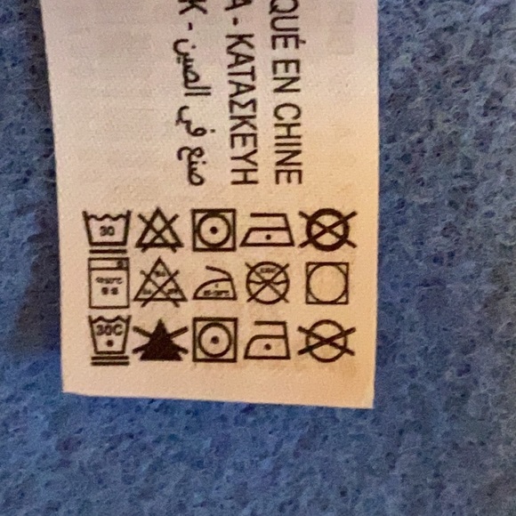 NWT. Zara Blue Soft Touch Bejewelled Buttons Waistcoat. Size M. - Picture 11 of 11